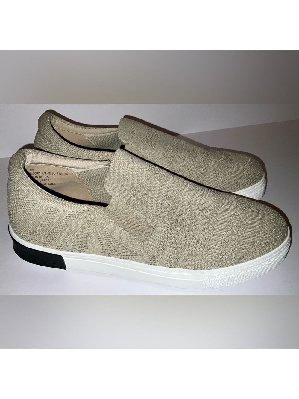 Strauss and Ramm slip ons in sand camo - size 11.5 (11 1/2) - no box